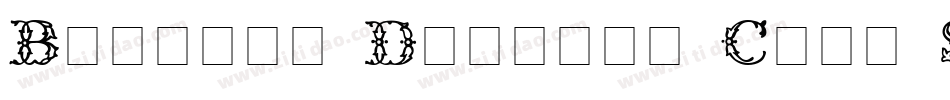 Brioche Display Caps SSi字体转换